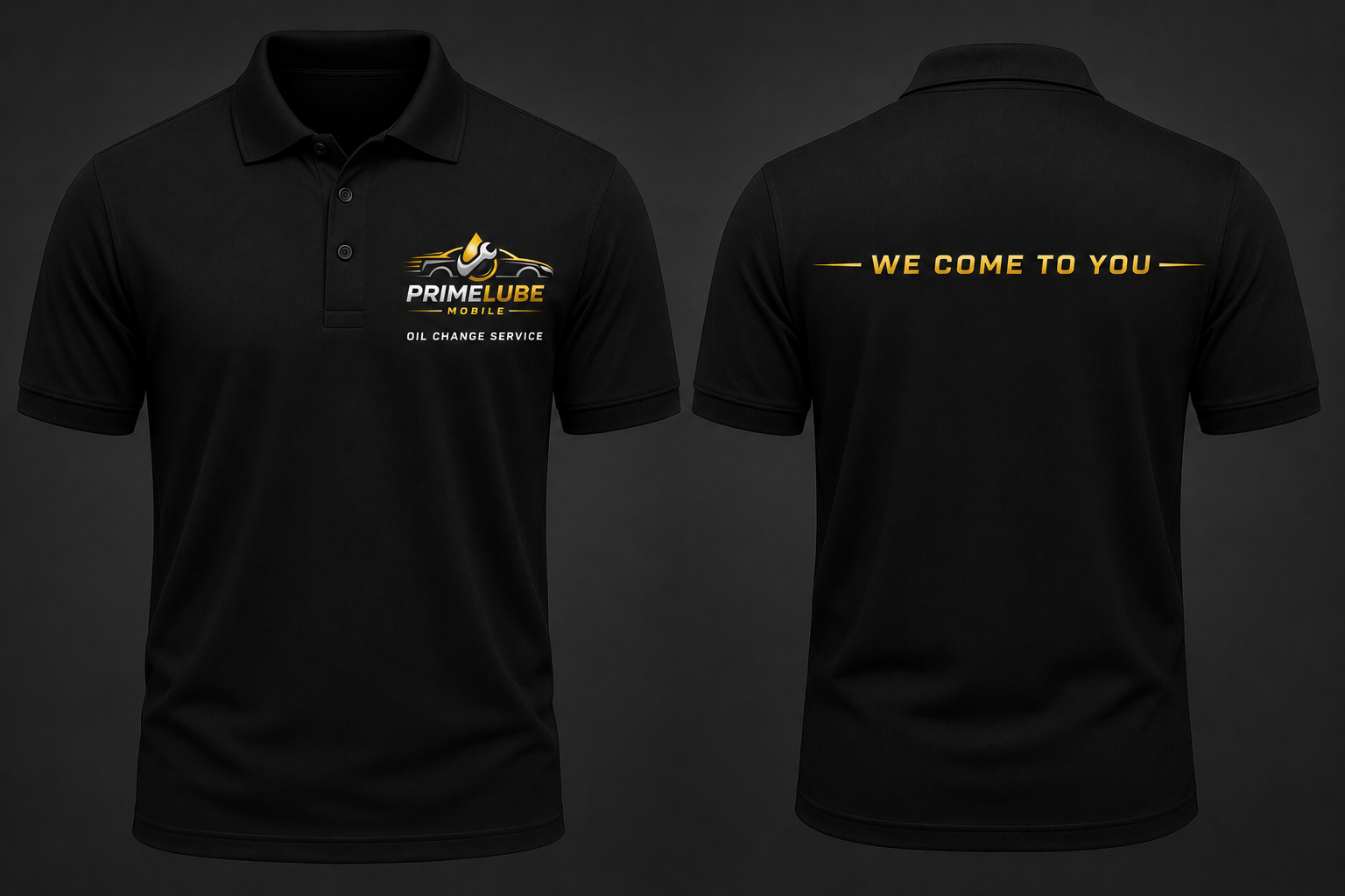 PrimeLube uniforms